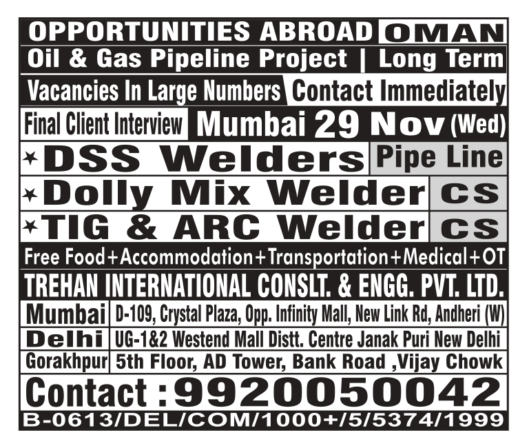 JOB OPPORTUNITIES ABROAD 